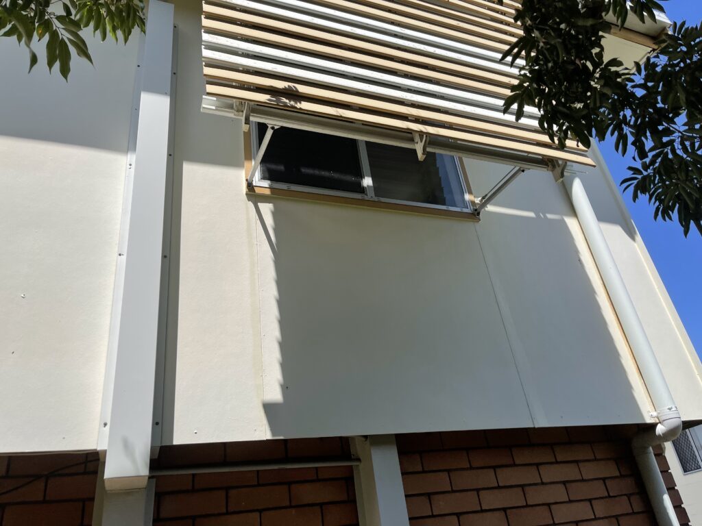 Soft washing results after house washing service in North Mackay