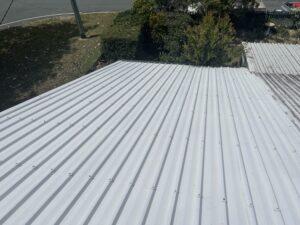 Clean Colorbond roof after professional roof cleaning in Bakers Creek