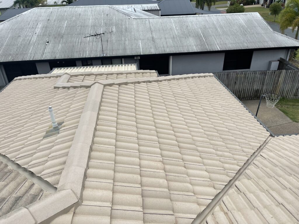 Concrete tile roof cleaning Mackay