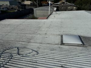 Professional roof cleaning Mackay Colorbond roof