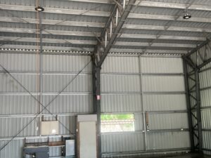 Professional shed clean Mackay industrial shed after cleaning