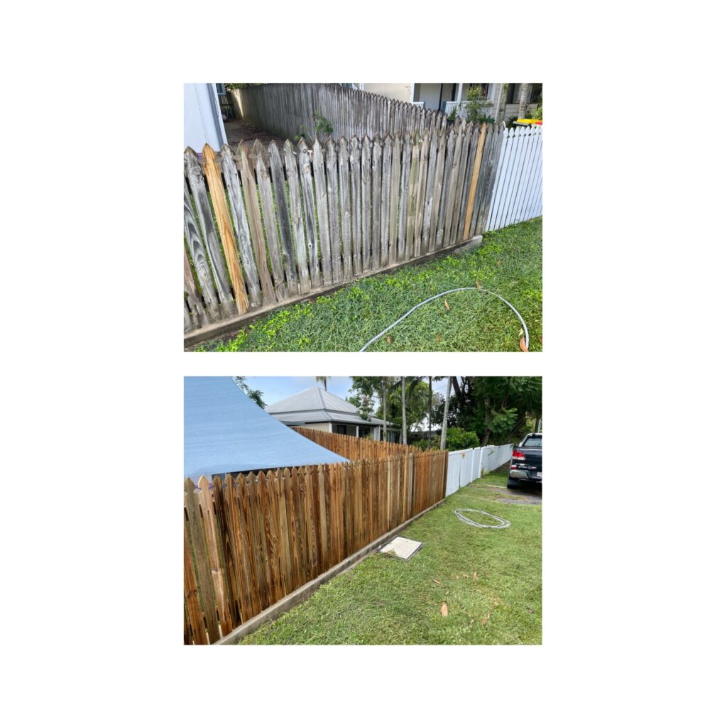 Timber Fence Cleaning West Mackay | Pristine Washing