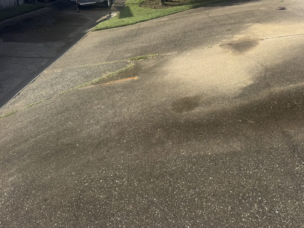 Exterior cleaning project in Bucasia