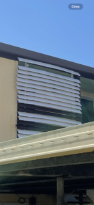 Clean exterior blinds after professional soft washing in Bakers Creek