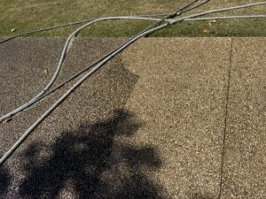 Our Recent Driveway Cleaning Marian Project