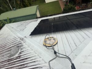Whirlaway on roof