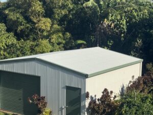 Mould removal from Colorbond roof West Mackay