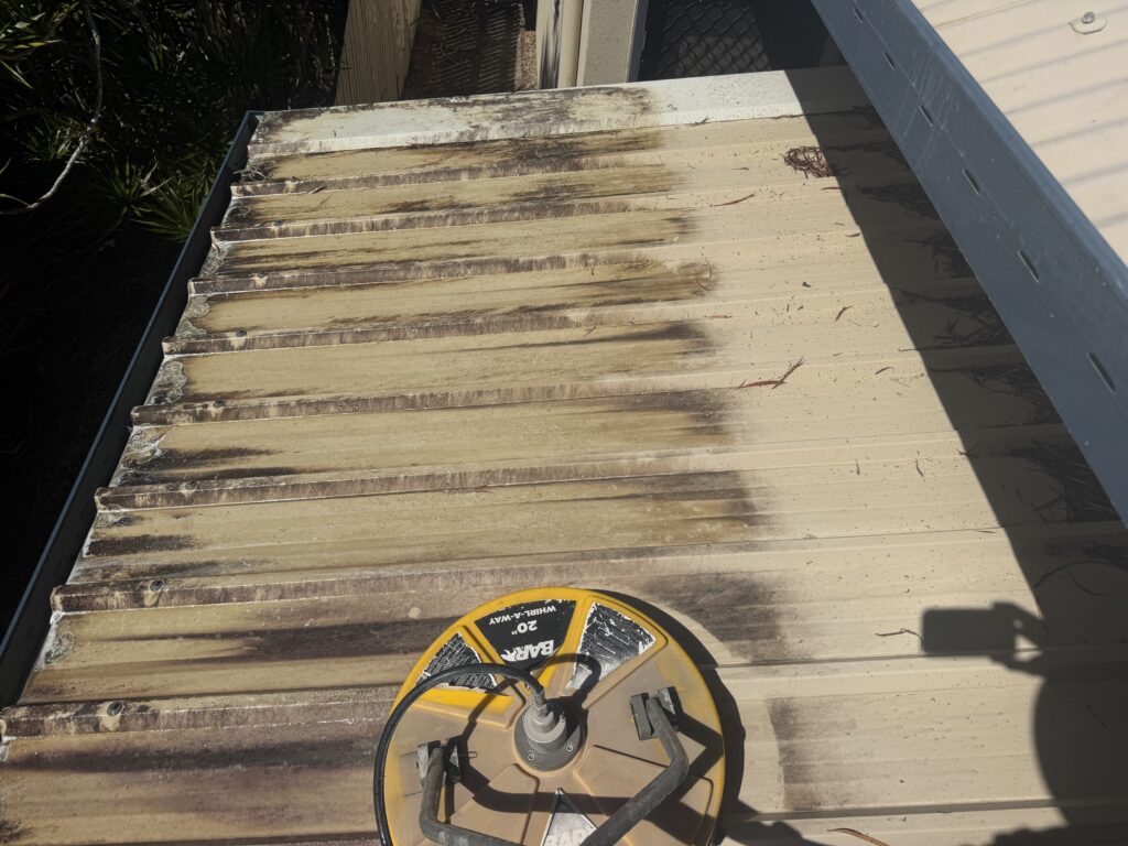 Dirty roof in west Mackay