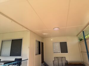 How to clean a patio ceiling