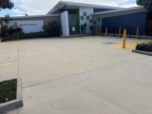 Clean entrance