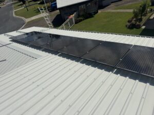 Clean solar panels