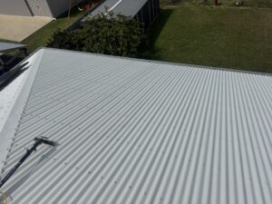 The finish roof clean in Rural View