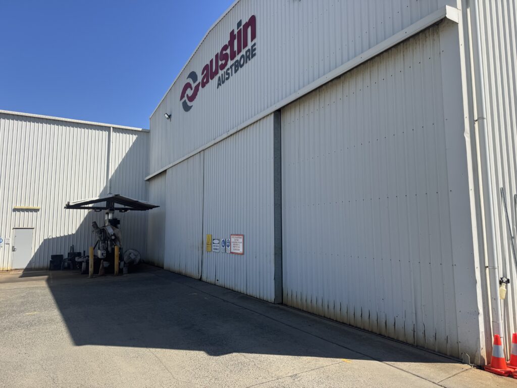 Industrial shed we cleaned in Mackay